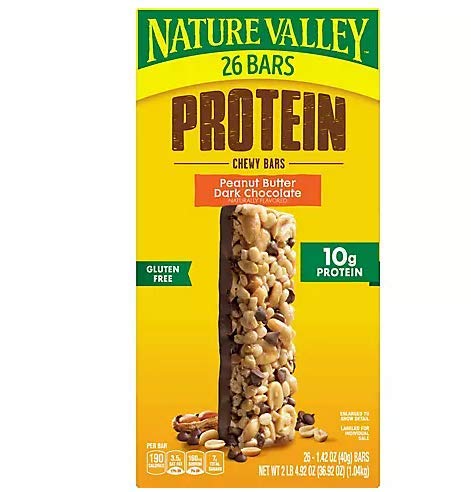 Nature valley protein chewy bar 26 ct.