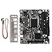 immagine 5Tangxi Scheda Madre Desktop di Piccole Dimensioni, Slot CPU per LGA1156 DDR3 1333/1066 MHz Memoria Scheda Audio Integrata/Scheda Grafica/Scheda di Rete 3*SATA 4*USB 2.0 Scheda Madre