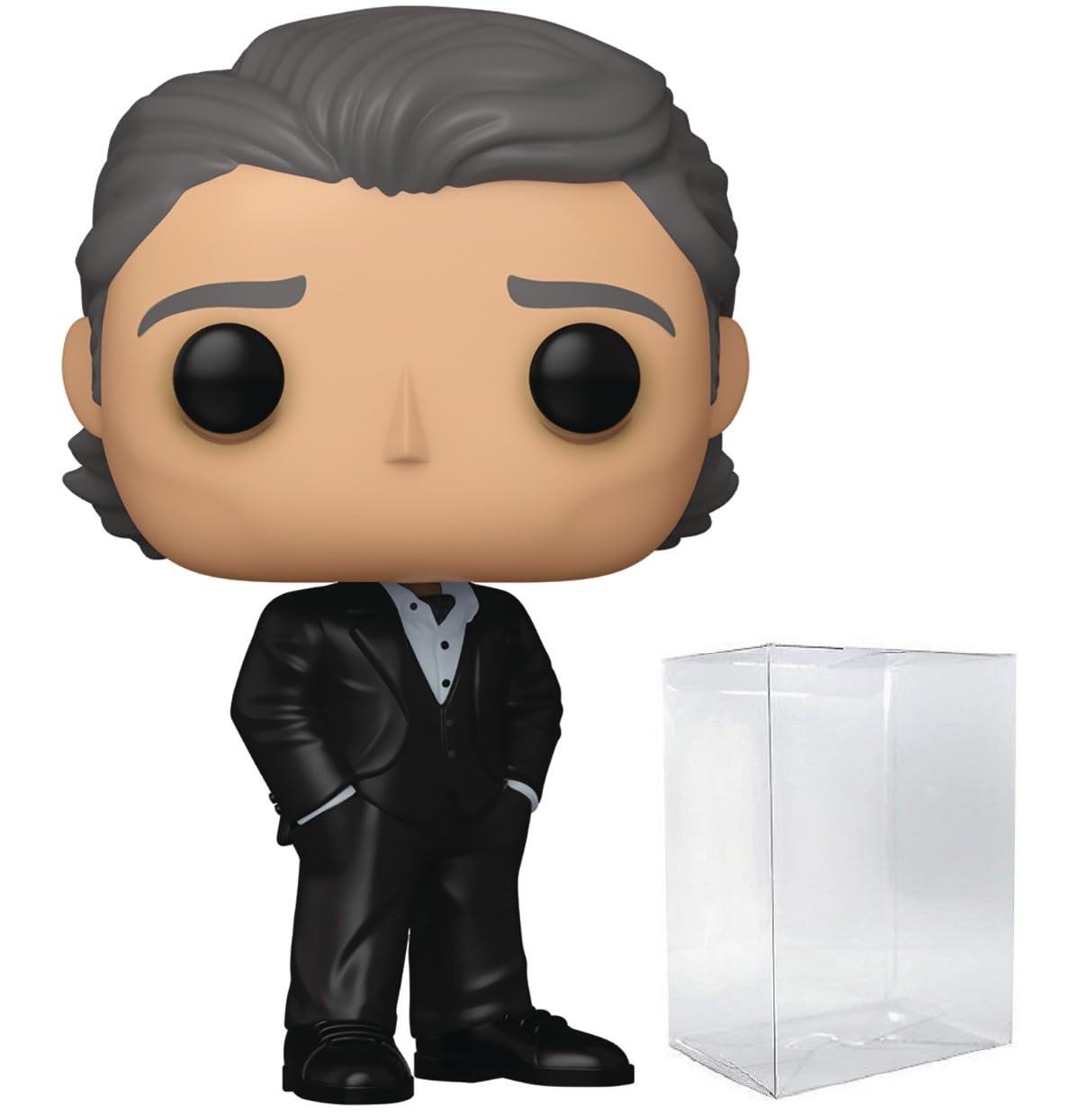 POPMovie: John Wick Chapter 4 - Winston Funko Vinyl Figure (Bundled with Compatible Box Protector Case), Multicolored, 3.75 inches