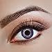 Produktbild aricona Kontaktlinsen - Lila Kontaktlinsen farbig ohne Stärke - Farbige Anime, Manga, Cosplay Kontaktlinsen Circle Lenses für größere Augen, 2 Stück