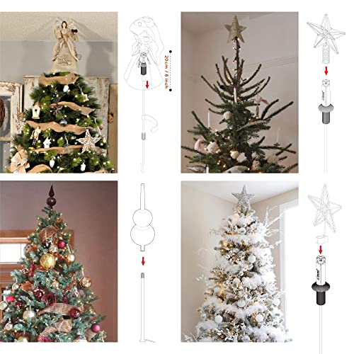 Tree Nest Universal Christmas Tree Topper Supporter Holder Fits All Base Types For Live Christmas Tree And Artificial Christmas Tree Halloween Christmas Garden Treetop Decoration Must-Haves #TOP2