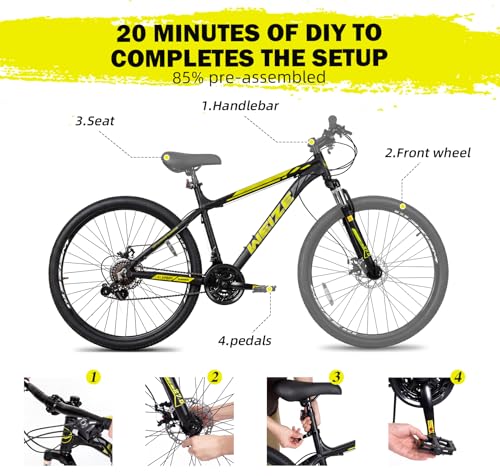 WEIZE 27.5 Inch Aluminum MTB