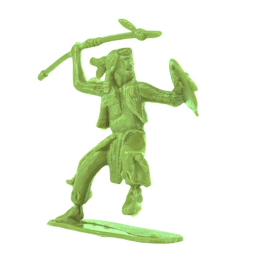 昭和レトロ ソフビ人形 カウボーイ＆インディアン 楽天市場