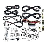 KC HiLiTES Clear 91025 Cyclone LED Rock Kit 6-Light System for Jeep JK 07-16