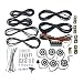 KC HiLiTES 91025 Cyclone LED Rock Kit-Clear 6-Light System for Jeep JK 07-16