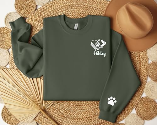 Personalized Dog Groomer Sweatshirt, Dog Groomer Shirt, Pet Grooming Shirt, Gift for Dog Groomer, Dog Groomer Sweater2