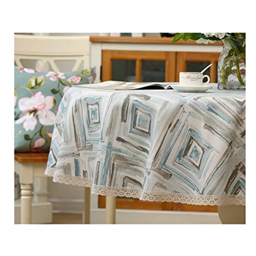 Nappe de broderie à la main en dentelle pour repas de famille - 3