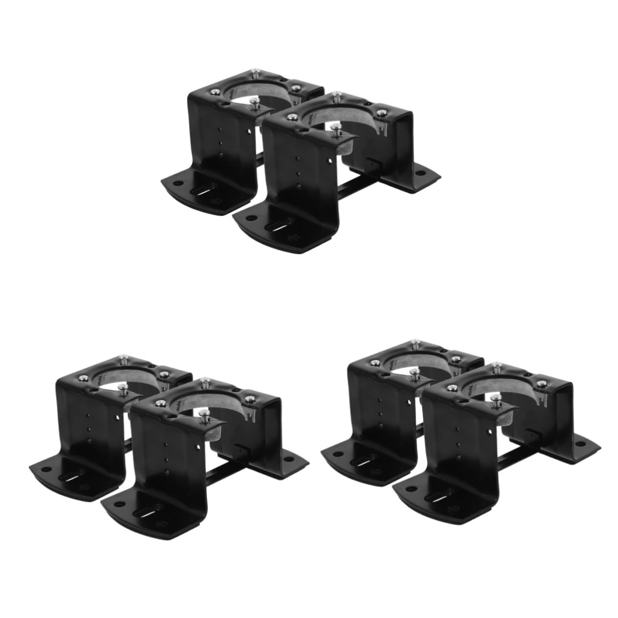 Supports de montage pour ventilateurs de plafond VILLCASE accessoires chromés premium