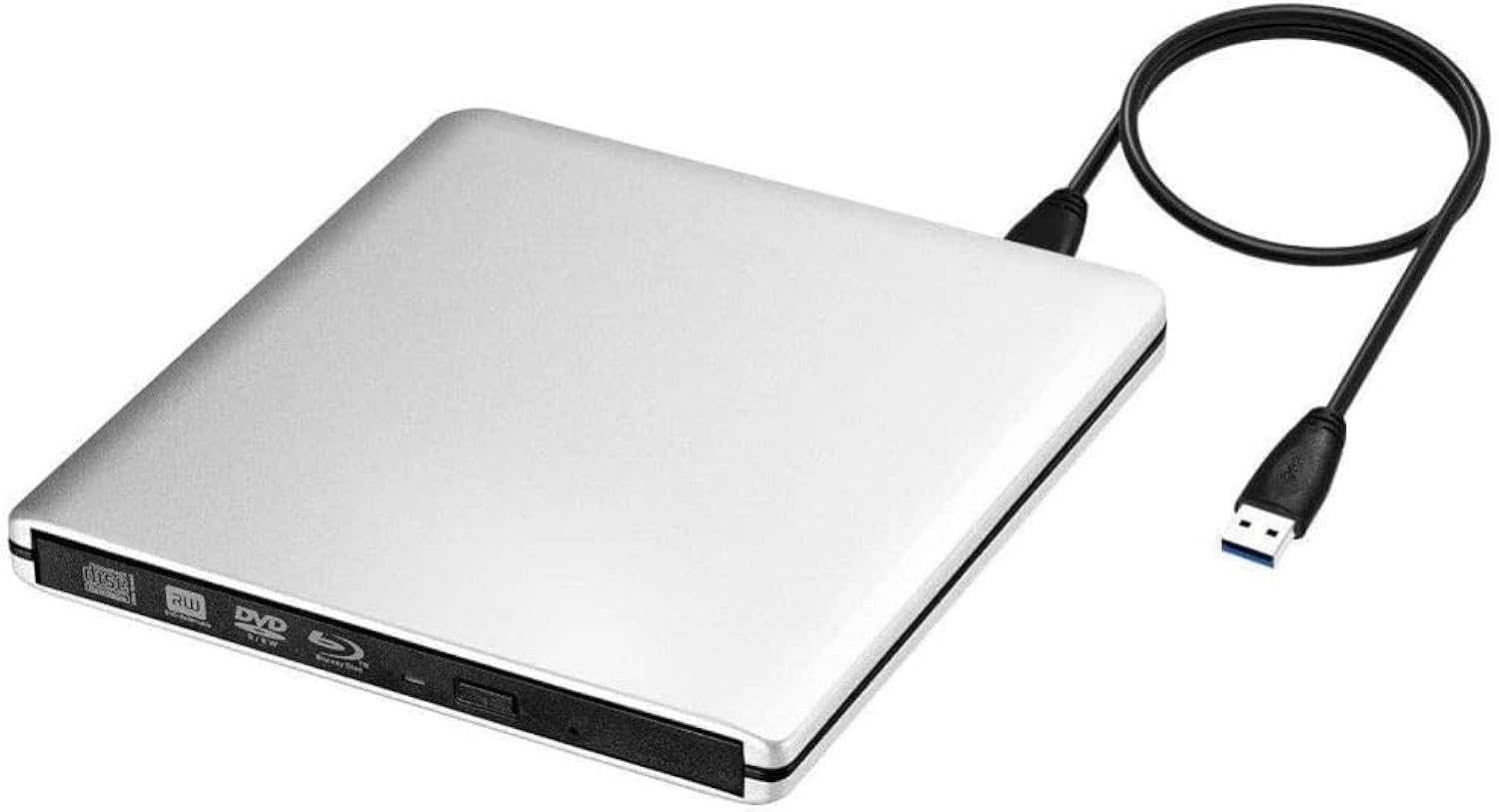 USB 3.0 and USB C External Aluminum Blue Ray DVD CD Writer Blu Ray DVD Burner Compatible with All 2012 to 2019 MacBook Pro Air and Windows 7/8/10 Linxus laptops