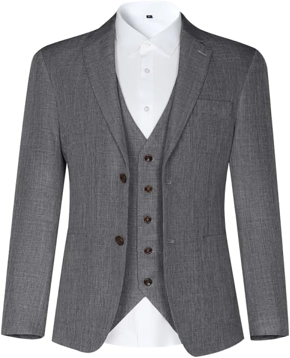 [YuanLu] 男の子 スーツ 子供 フォーマル セットアップ ジャケット ベスト ズボン 3点セット 可愛い 発表会 七五三 結