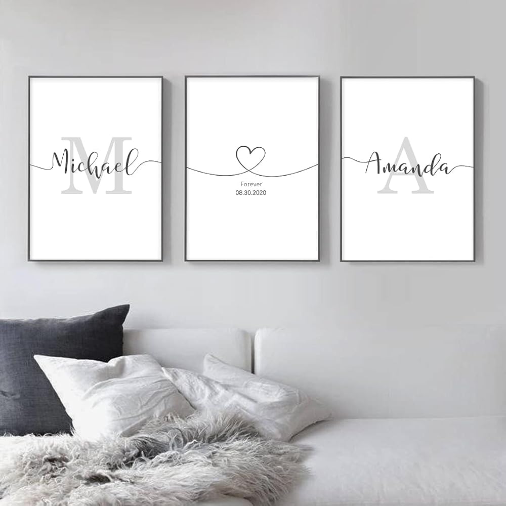 The Perfect Wall Art for Couples Who Want Their Story on Display