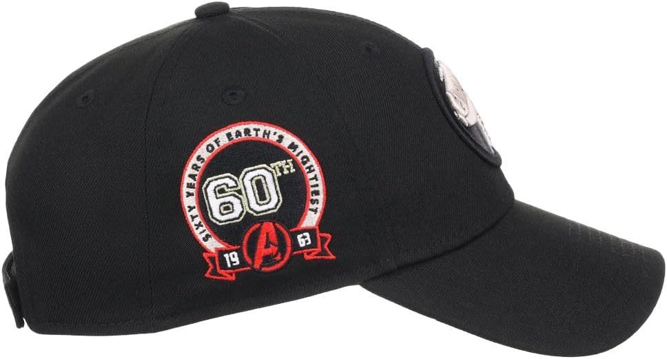 Marvel Avengers Curved Bill Hook and Loop Baseball Cap