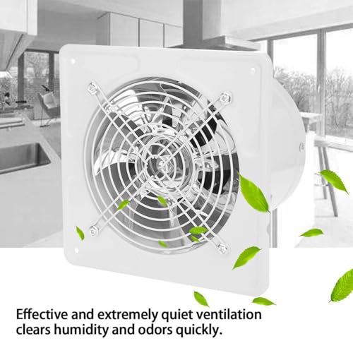 40W 220V Exaustor Montado Na Parede,Ventilador Extrator Baixo Ruído,Ventilador de Exaustão Axial Ven