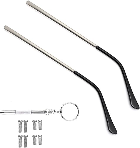 Patillas de repuesto de lentes de metal, repuesto para brazos y piernas, kit de reparación universal de gafas, patillas de bricolaje para anteojos disponible en Yaxa Peru