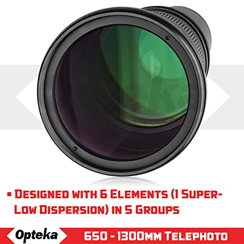 Opteka 650-2600Mm F/8 High Definition Ultra Telephoto Zoom Lens For Sony E-Mount #TOP1