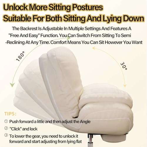 Chaise inclinable de jeu de bureau à dossier haut et siège de direction - 6