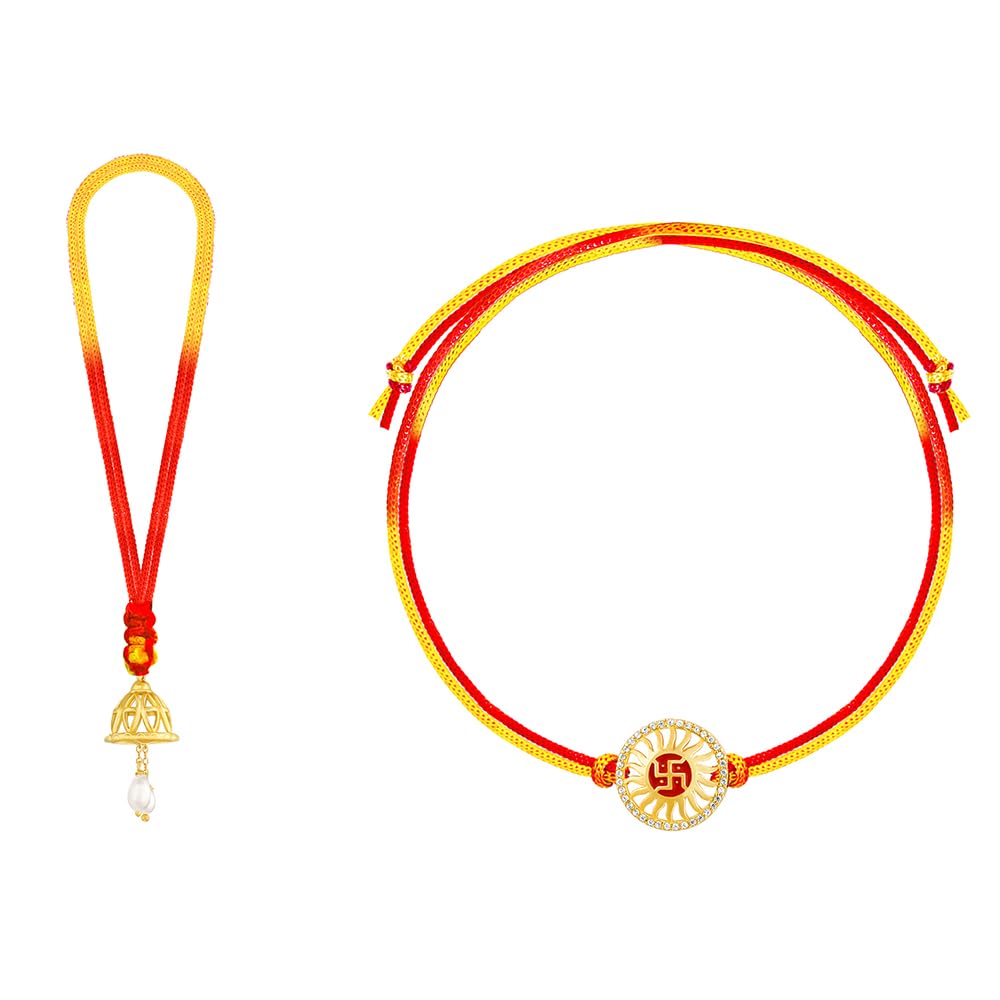 GIVA 925 Silver Golden Irreplaceable Bond Bhaiya Bhabhi Rakhis| Gifts for Women and Mens | With Certificate of Authenticity and 925 Stamp (B0CF9LCDNG) Amazon Price History, Amazon Price Tracker
