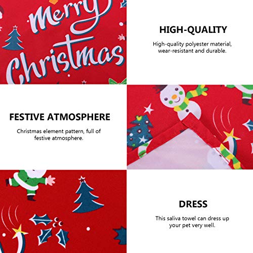 KESYOO Cachecol Cachorrinho Triângulo Babadores Acessórios para Cachorros Pequenos Médios Grandes Ca