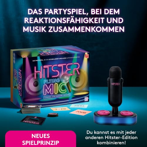 Hitster Flying Mic – Partyspiel für Erwachsene mit 225 Challenges – Ansicht 3