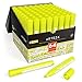 Arteza Highlighters Set of 64, Yellow Color, Wide Chisel Tips, Bulk Pack of Markers, for Office, School, Kids & Adults