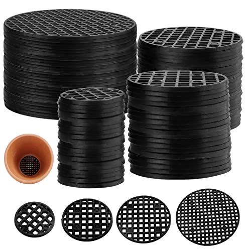 Blumentopf Drainage Mesh 15 Stück - 20x30cm Glasfaser Netze | Wiederverwendbar Für Garten & Bonsai