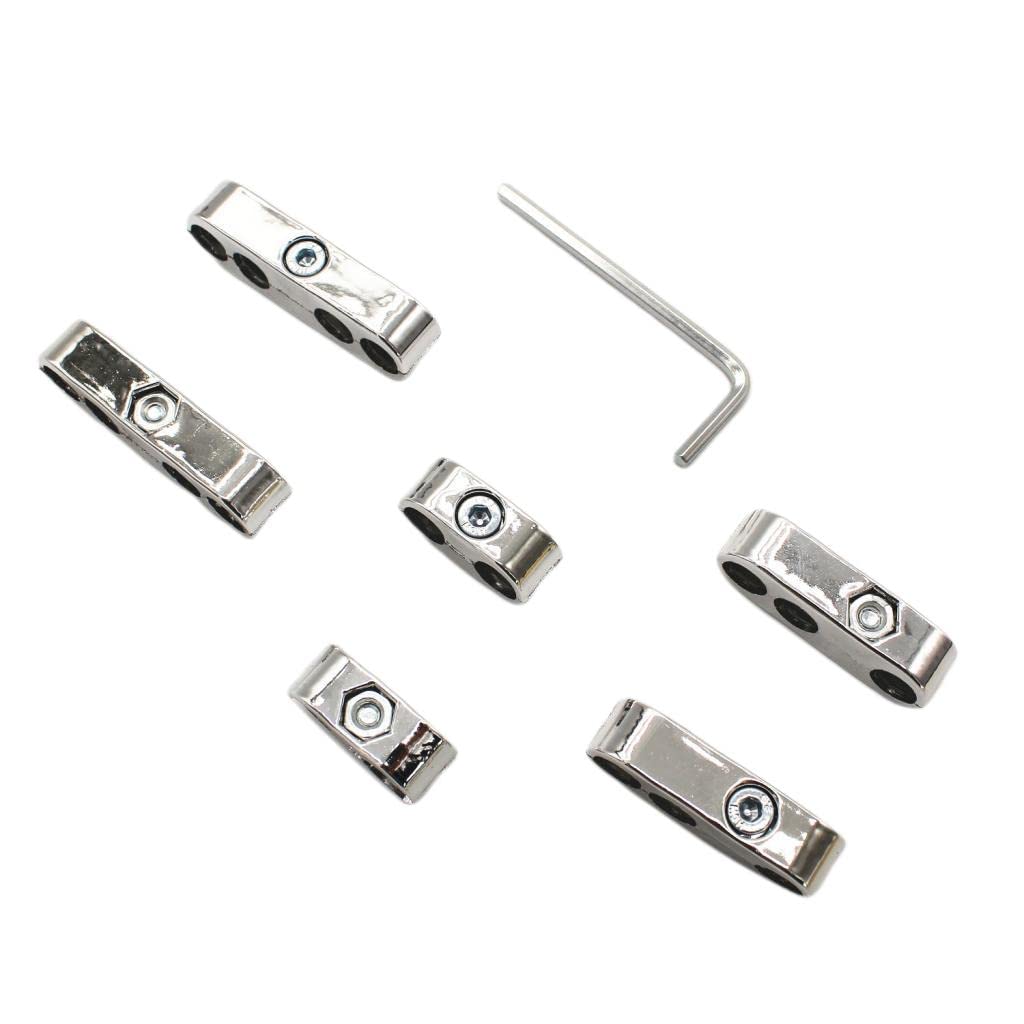 CALANDIS™ Chrome Car Spark Plug Wire Cable Divider 7mm 8mm Universal For Chevy | Ignition Wires | Ignition Systems | Car & Truck Parts | Parts & Accessories-image-11