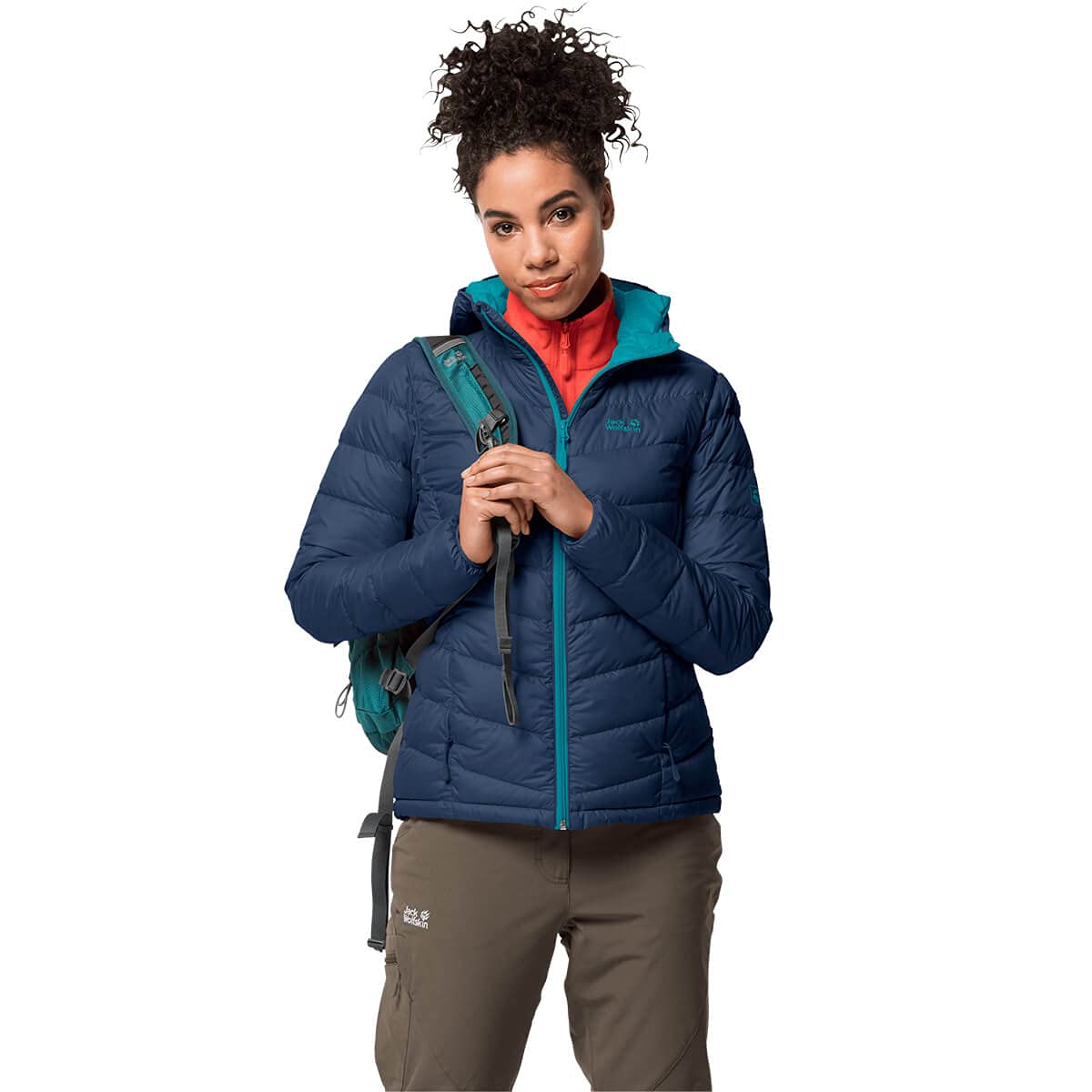 Jack Wolfskin Damska kurtka puchowa Kobiety hel kurtka puchowa