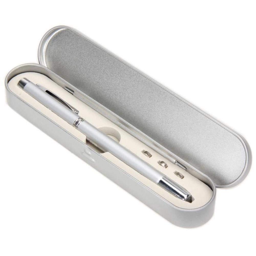 4 In 1 Multifunction Laser Pointer LED Flashlight Retractable Red Laser Canetas Office School