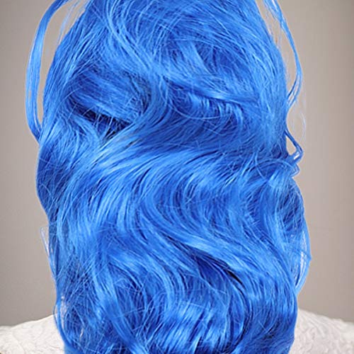 Lurrose Mulher peruca longa encaracolada Fashion Girl peruca cosplay para Halloween Christmas Party