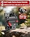 Voltrish 60 Amp Marine Circuit Breaker Switch for Trolling Motor Battery Box, Premium 12V - 48V 60A DC Breaker for Boat Motor, RV, Solar Panel & Car Audio, One-Click Reset, No Fuse Needed