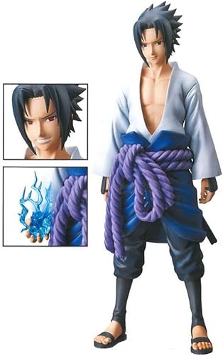 Miniatura 6 de Banpresto Naruto Shippuden Grandista-Shinobi Relations-Uchiha Sasuke, juguete morado