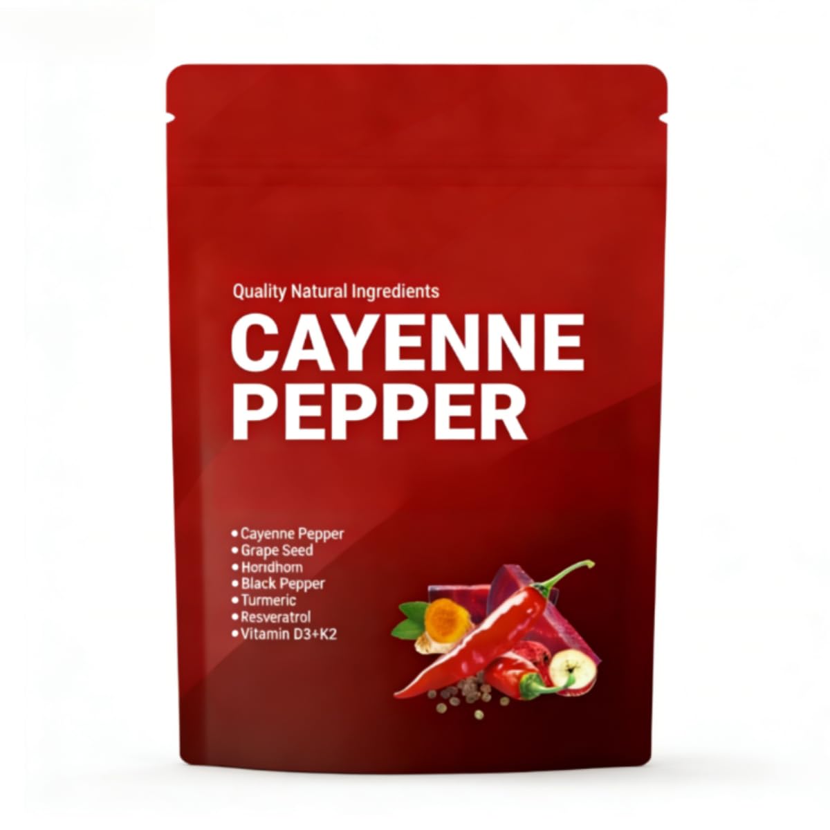【Pimienta de Cayena】Extraída de hierbas naturales, mejora la energía y vitalidad diaria, ayuda a mejorar el metabolismo y promueve la circulación sanguínea.