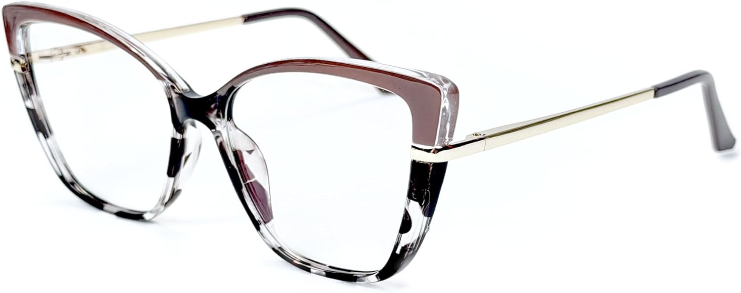 Photochromic Blue Light Blocking Computer Glasses – Anti-Eye Strain Transition Eyewear for Women – UV Protection & Stylish Frame