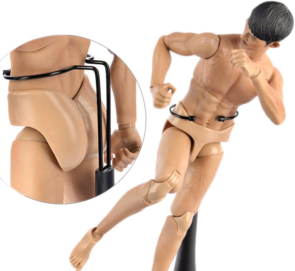 5 Pcs Dolls Stand Holder Plastic Action Figure Stand 1/6 Scale Adjustable Ring-shaped Action Figures Base Display Black | Scale Adjustable Ring-shaped Action Figures Base Display Stand for 1/6 scale action figure Model Dolls