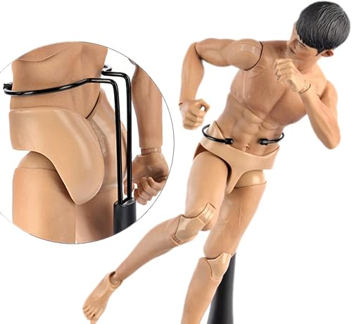 Miniatura 6 de 5 Uds Muñecas Soporte Soporte de Plástico Figura de Acción Soporte Escala 16 Ajustable en Forma de Anillo Figuras de Acción Pantalla Base Negro