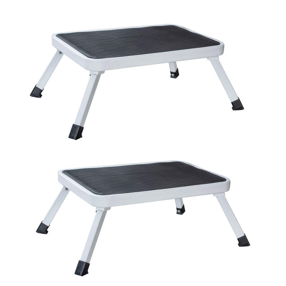 Buffalo ToolsSTS12PC 1 Step Folding Step Stool 2Pc