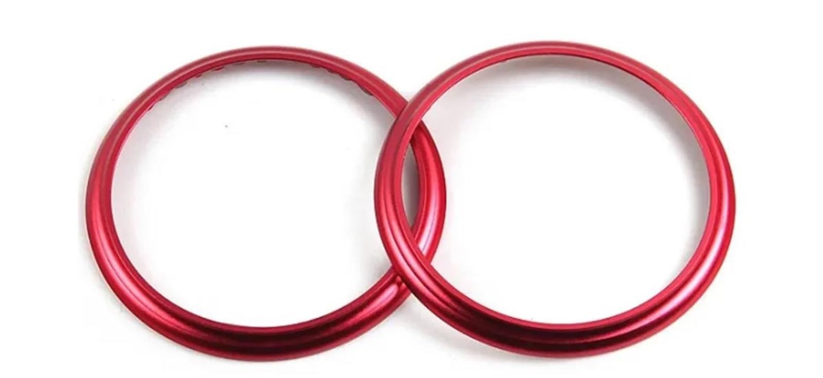 Pypfqumqgr Red For Subaru For Brz Car Outlet Ring Air Conditioning Cover Ac Vent Decoration Trim Sticker(Red)