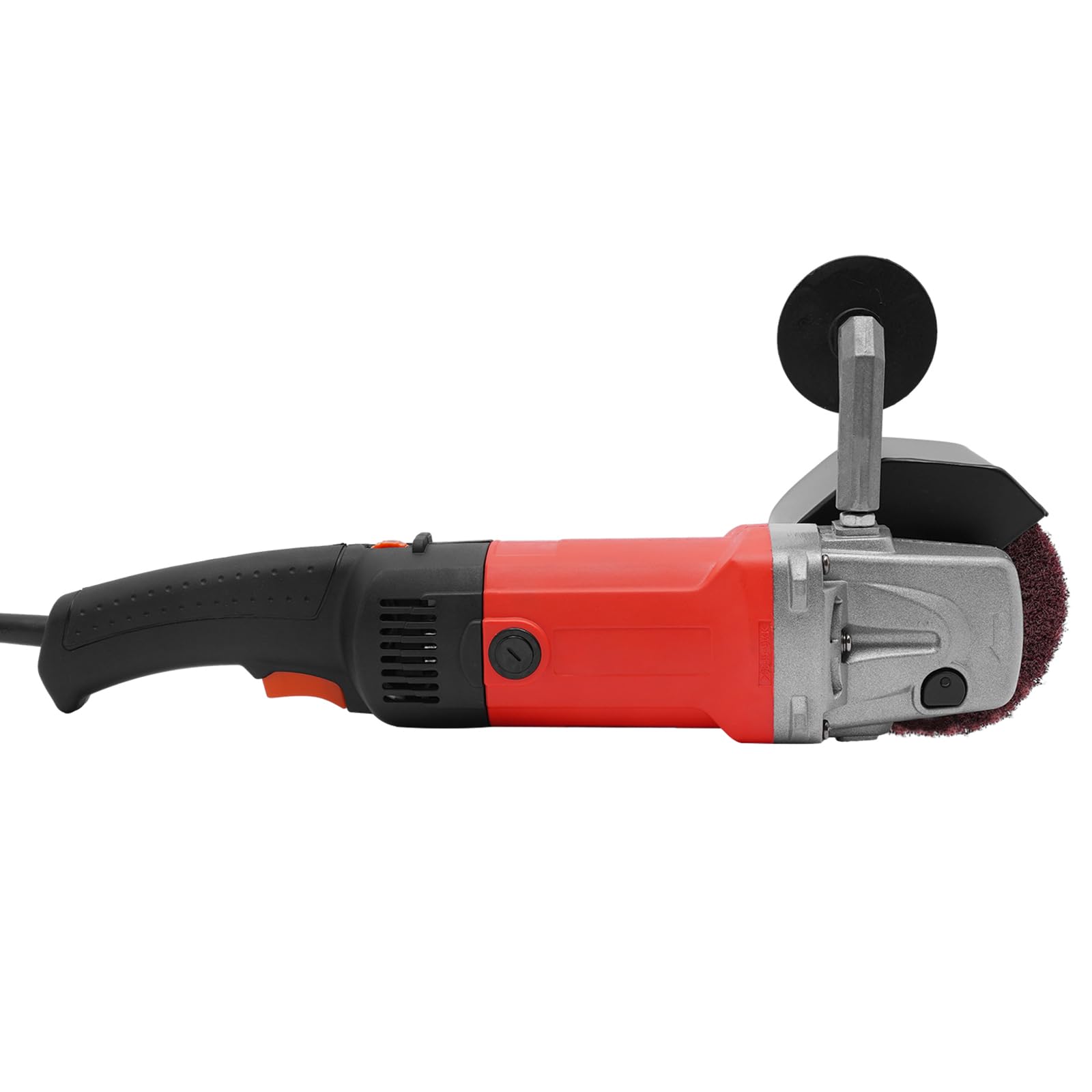 1580W Satiniermaschine Holz Bürstenschleifer, Profi Winkelschleifer, Zum Schleifen, Polieren & Entgraten von Holz/Metall, Überhitzungsschutz & Vibrationsdämpfung