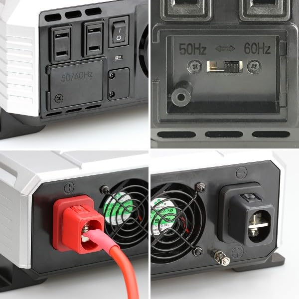 Amazon.co.jp: 正弦波インバーター 1500W DC AC キャンプ アウトドア