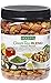 Hoody's mixed nuts Green tea blend 2 lb , Match seasoned cashews , almonds , and apple dices . Natural flavored