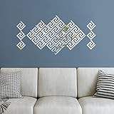 Auf der Oberfläche des Spiegels befindet sich eine Schutzfolie, um ein Verkratzen des Spiegels zu verhindern. Bitte reißen Sie die Schutzfolie nach der Installation des Artikels auf. Der Spiegel wird klar.