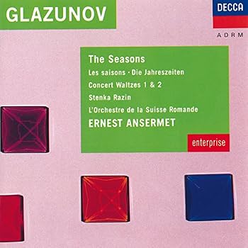 Audio CD Seasons / Concert Waltzes 1 & 2 / Stenka Razin Book