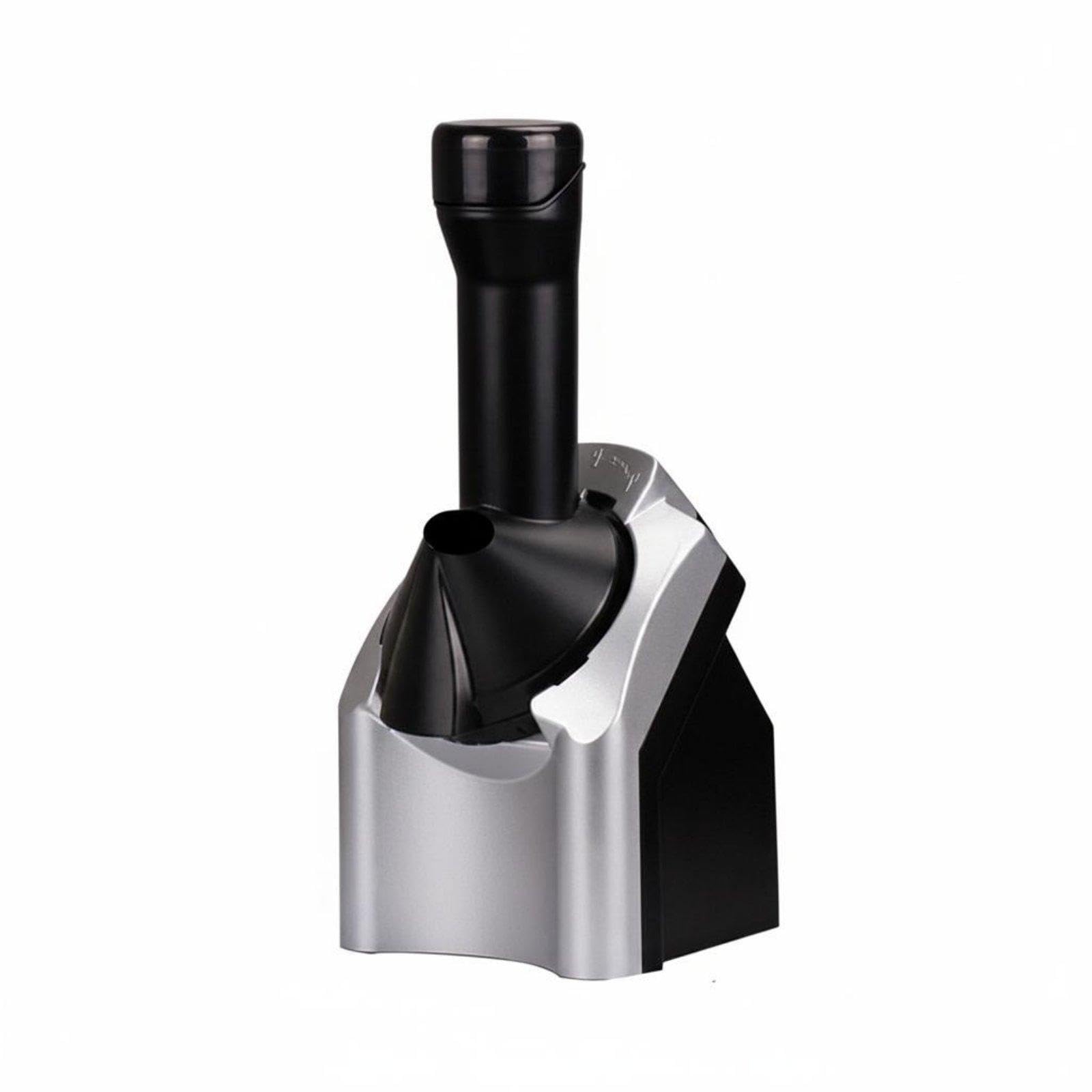 Ice Cream Maker Home-Crafted Dessert Automatic Ice Dess | Ice Cream Maker Home-Crafted Dessert Automatic Machine Easy to Clean Food Appliance for Kids Silver Black Maker-eu ABS-image-47