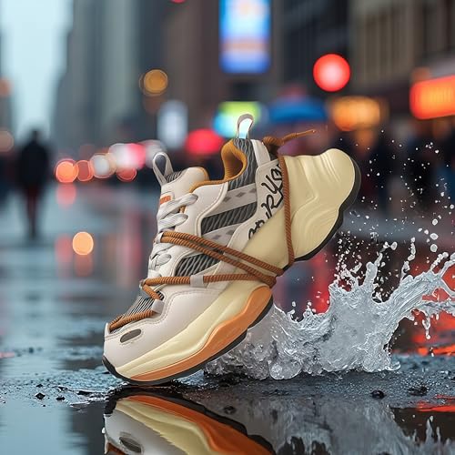 Fashion Y2K Women’s Platform Chunky Sneakers Breathable Lightweight Height Increasing Footwear Unisex Casual Walking Skate Shoes4