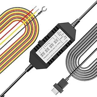 VIOFO HK3-C Acc Hardwire Kit, 13ft USB-C Hard Wire Kit for A139 Dash Cam, Low Voltage Protection