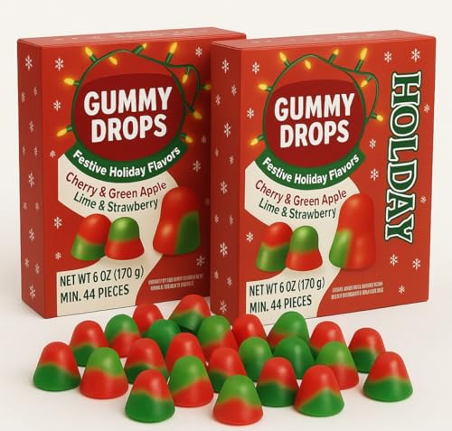Christmas Gummy Candy Drops