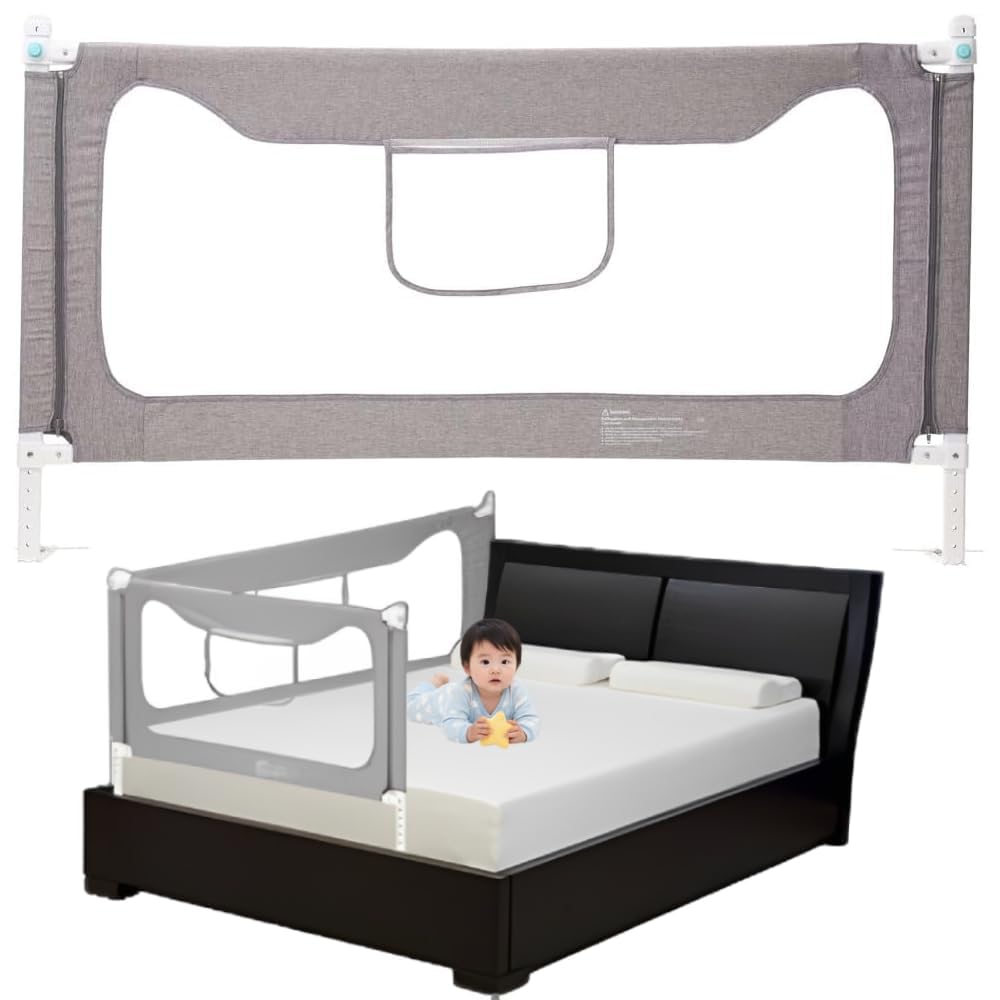 Amazon.co.jp: life_mart 選べる6サイズ☆ ベッドガード 【 洗える 120