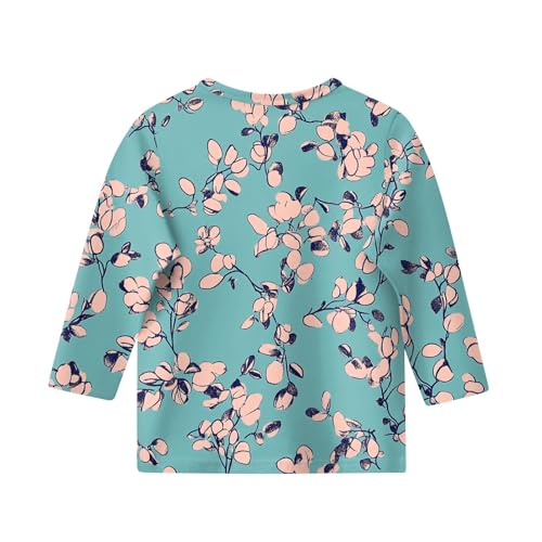 Tops for Teen Girls Y2K Crew Neck 3/4 Sleeve Girls Clothes Outfits Summer Casual Loose Shirts 5-16 Years Outfits2