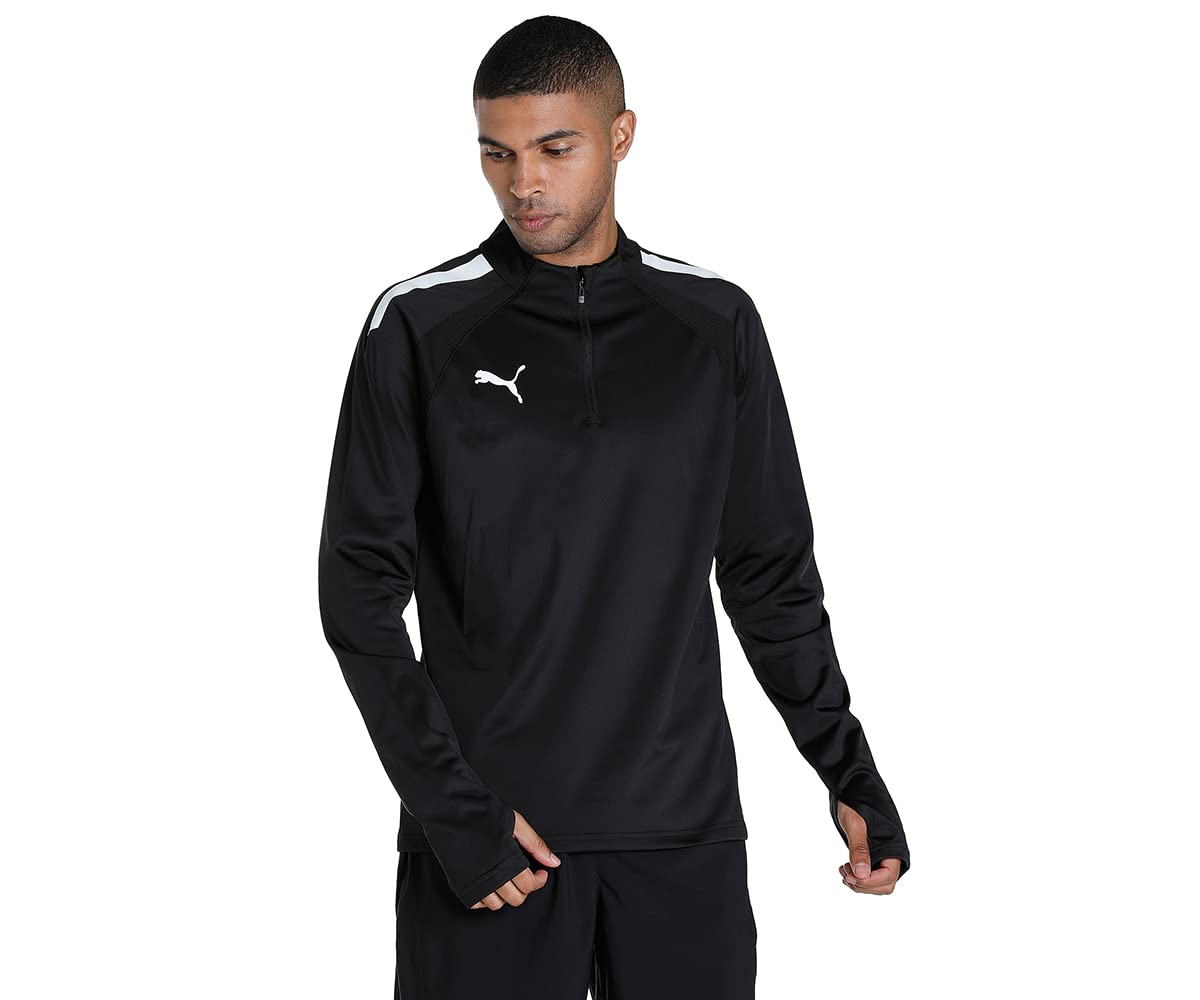 PUMA Men's Teamliga 1/4 Zip Top T-Shirt