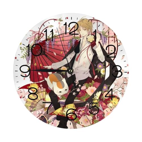 �j�����R�搶 �ĖڗF�l�� �Ǌ|�����v �E�H�[���N���b�N �u�����v ���a25cm �C���e���A �ǂ������v �A�i���O �É� �A���b�j Wall Clock �d�r�� �x�b�h���[�� �u���|�����p ���₷�� �f�X�N�g�b�v�N���b�N ���b�s���O